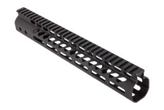 12-inch M-LOK handguard, black.
